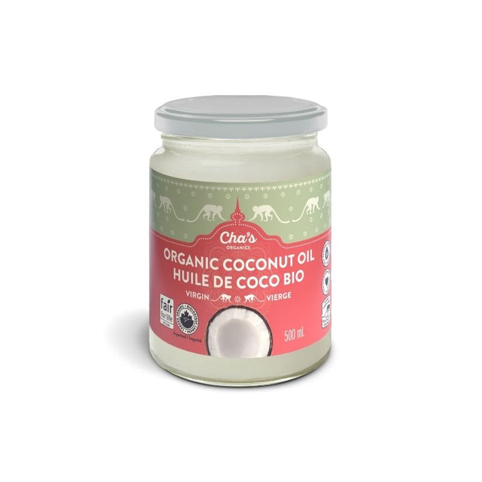 Cha's Organic Virgin Coconut Oil 500ml
