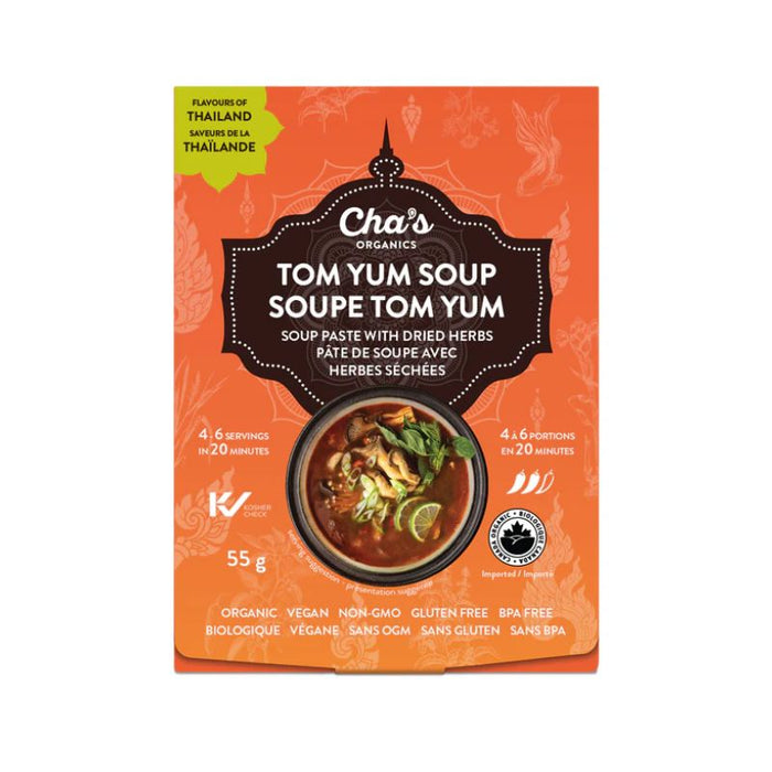 Cha's Organics Soup Tom Yum 55g