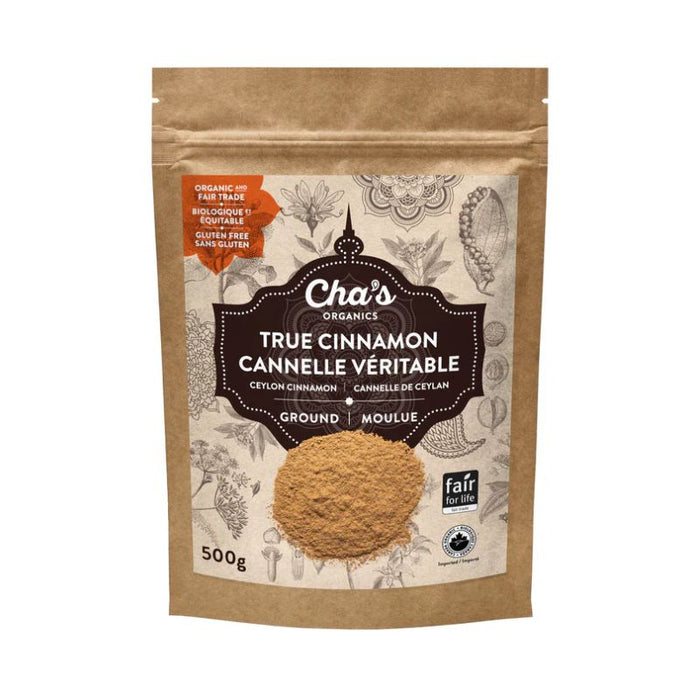 Cha's Organics Spice Cinnamon Ground 500g