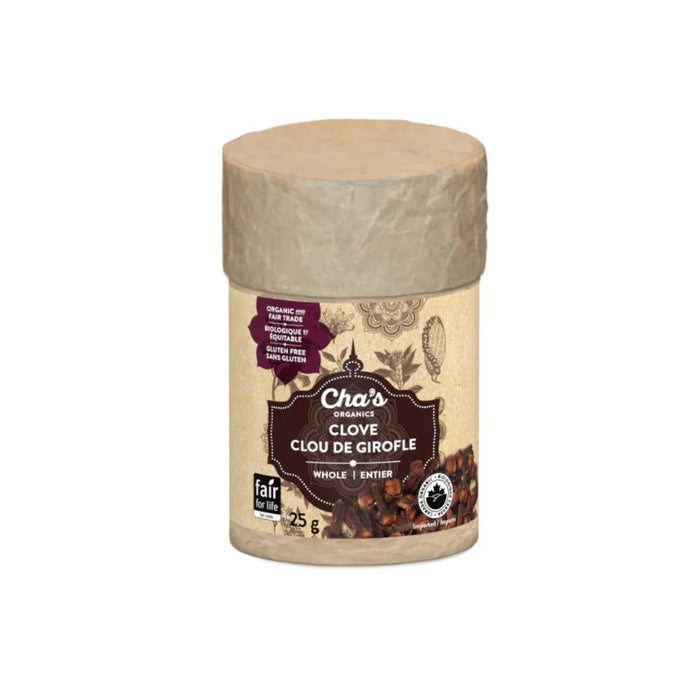 Cha's Organics Spice Cloves Whole 25g