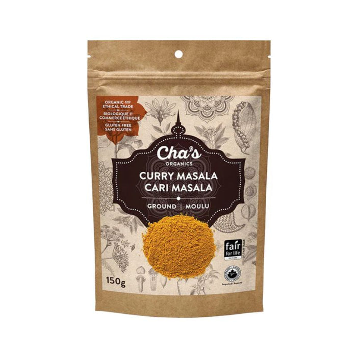 Cha's Organics Spice Curry Masala Ground 150g