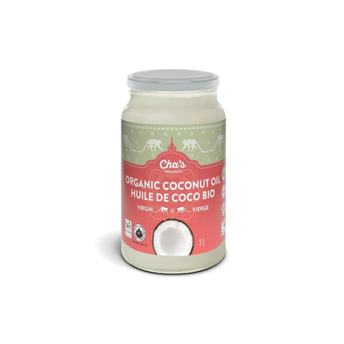 Cha's Organic Deodorized Coconut Oil 1L