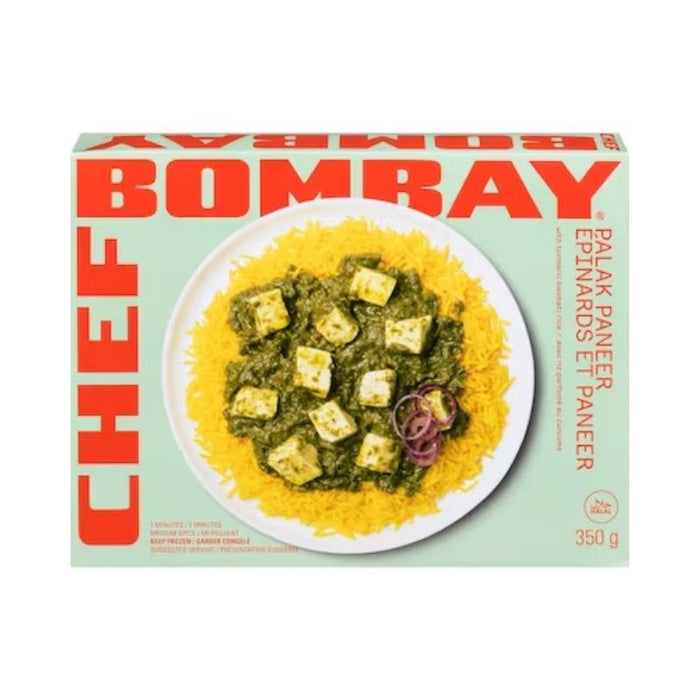 Chef Bombay Palak Paneer 350G 350 GRAMS