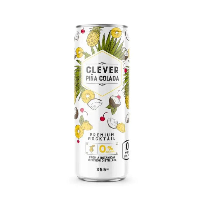Clever Mocktails  Pina Colada 355 ML