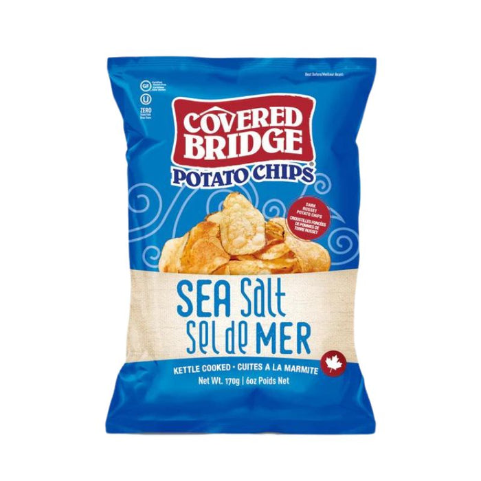Covered Bridge Potato Chips Sea Salt 60 GRAMS