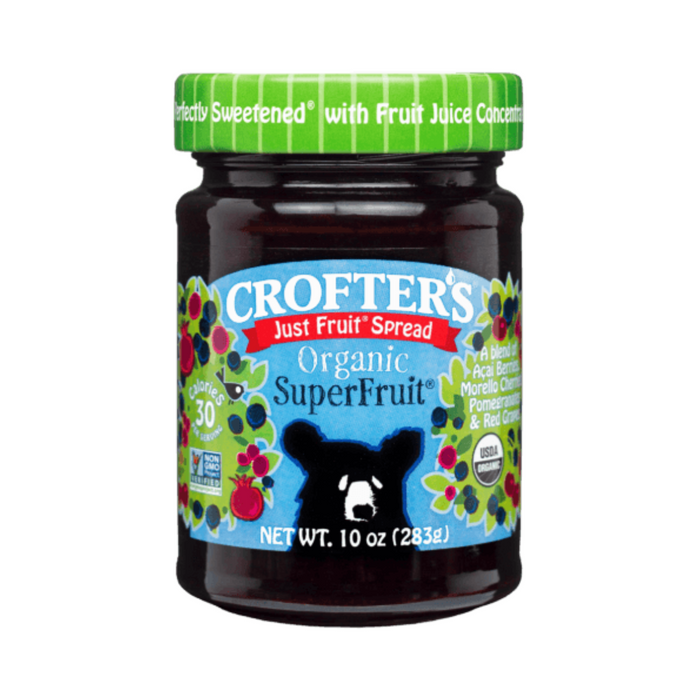 Crofter's Organic Gluten Free Superfruit Fruit Spread 283g