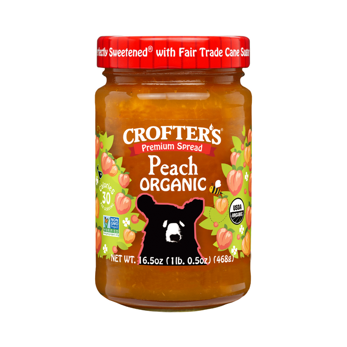 Crofter's Premium Spread Organic Peach 468g