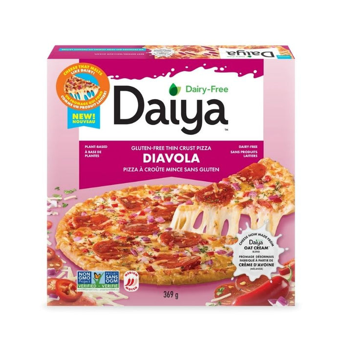 Daiya Pizza Diavola Thin Crust 369g