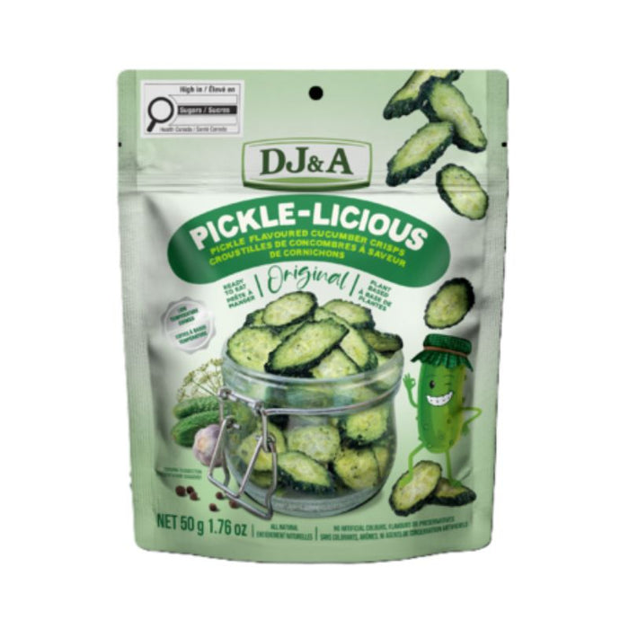 Dj&A Snacks Pickle-Licious 50g