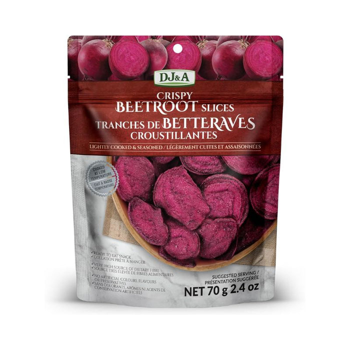Dj&A Crispy Beetroot slices 70g