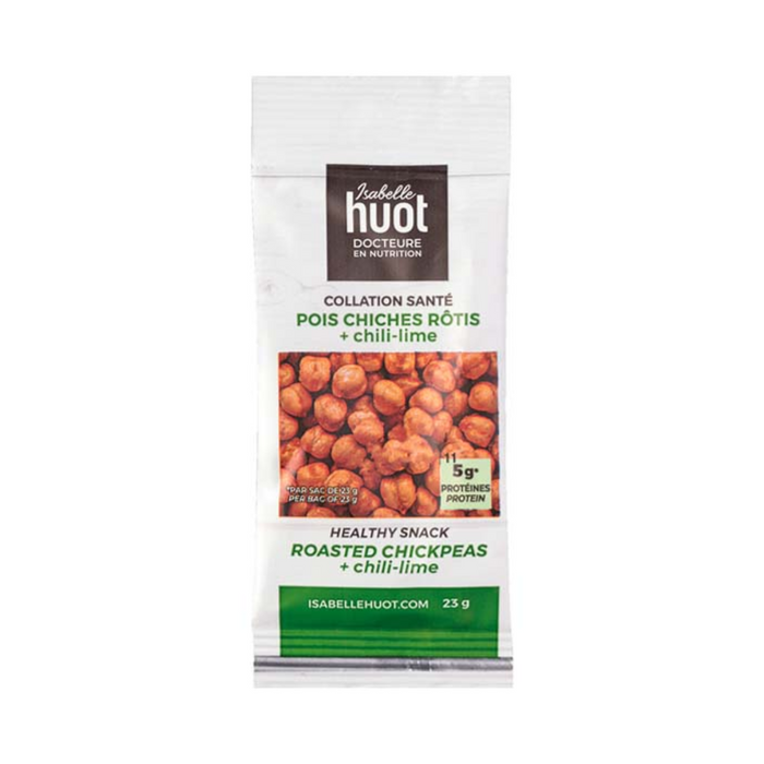 Dr Isabelle Huot Chickpea Snack Chili Lime 23g