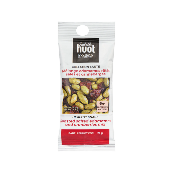 Dr Isabelle Huot Edamame And Cranberry Mix 21g