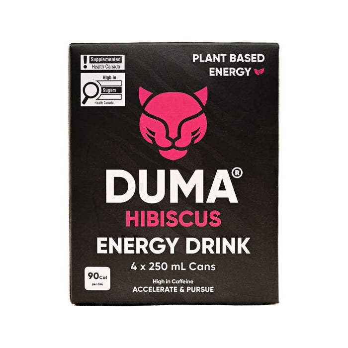 Duma Energy Drink Hibiscus 4Pk