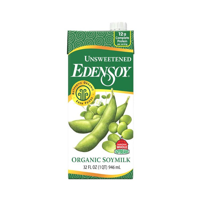 Eden Organic Edensoy Beverage Unsweetened 946ml