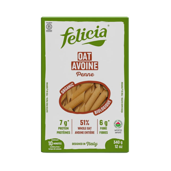 Felicia Oat  Organic Gluten Free Penne 340g