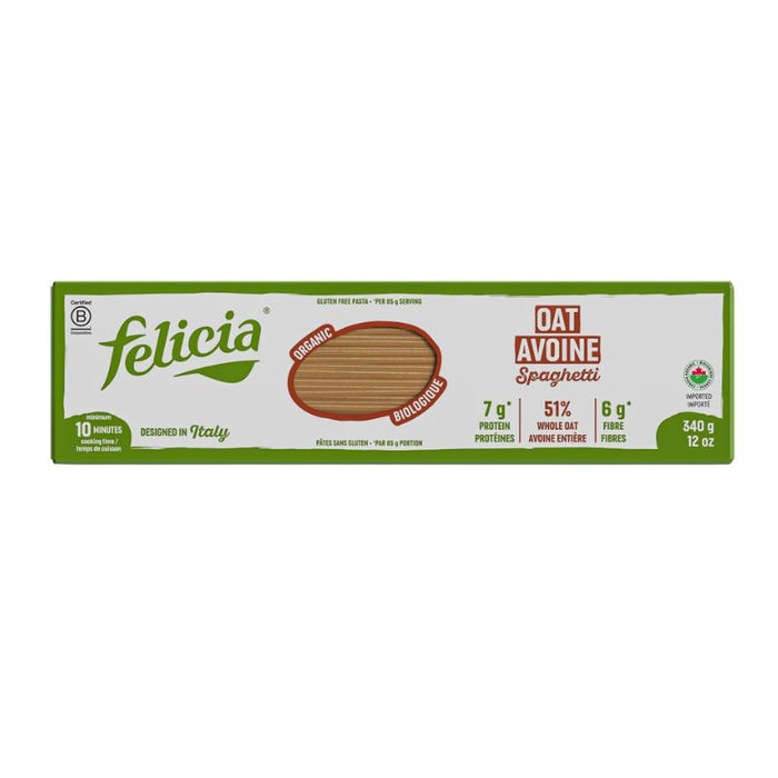 Felicia Oat Organic Gluten Free Spaghetti 340g