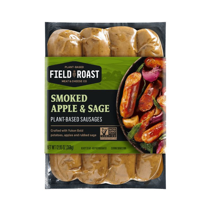 Field Roast Smoked Vegan Sausages Apple Sage 368g