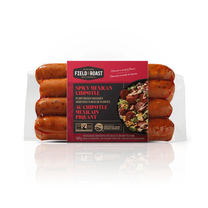 Field Roast Vegan Mexican Chipotle Sausages 368g
