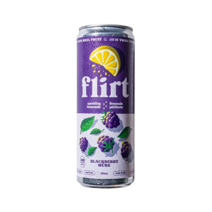 Flirt Sparkling Lemonade Blackberry 355ml