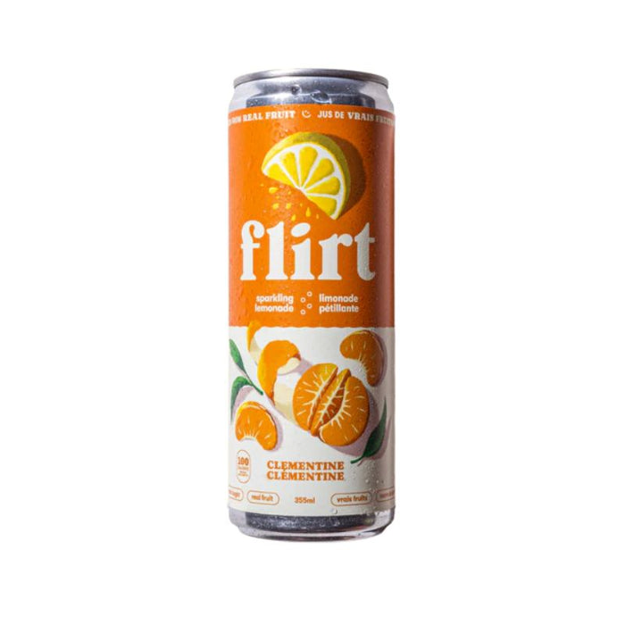 Flirt Sparkling Lemonade Clementine 355ml