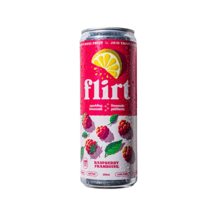 Flirt Sparkling Lemonade Raspberry 355ml