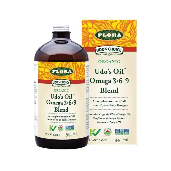Flora Udo's Choice Oil 3-6-9 Blend Organic 941ml