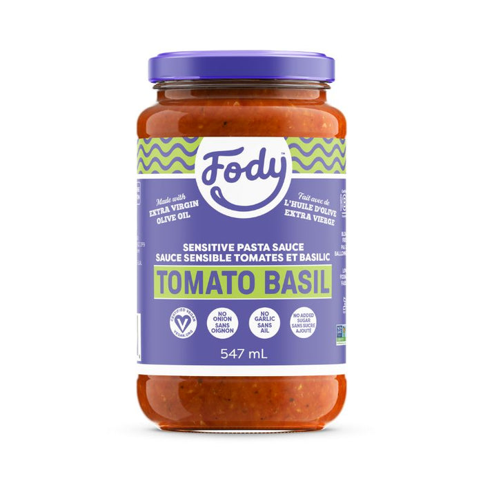 Fody Foods Sauce Tomato Basil 547ml