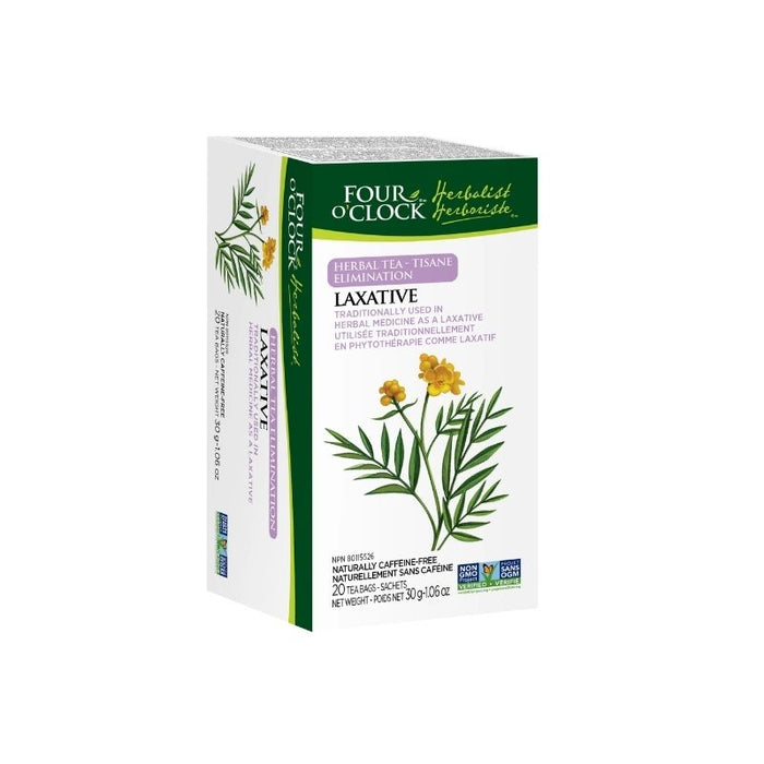 Four O'Clock Herbalist Laxative Tea 20 teabags