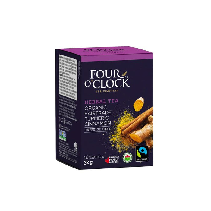Four O'Clock Tea Turmeric Cinnamon 16 teabags
