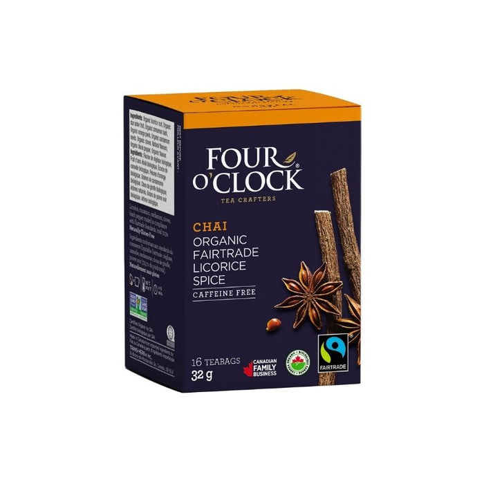 Four O'Clock Organic Licorice Spice Tea 16 teabags