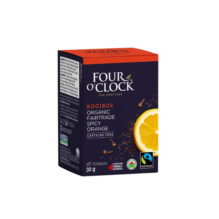 Four O'Clock Tea Spicy Orange Rooibos 16 Teabags
