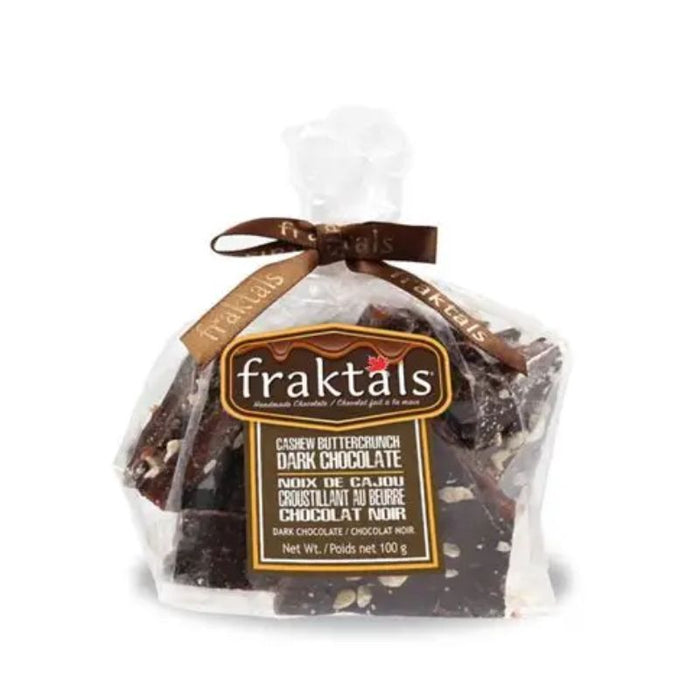 Fraktals Cashew Buttercrunch Dark Chocolate 100g