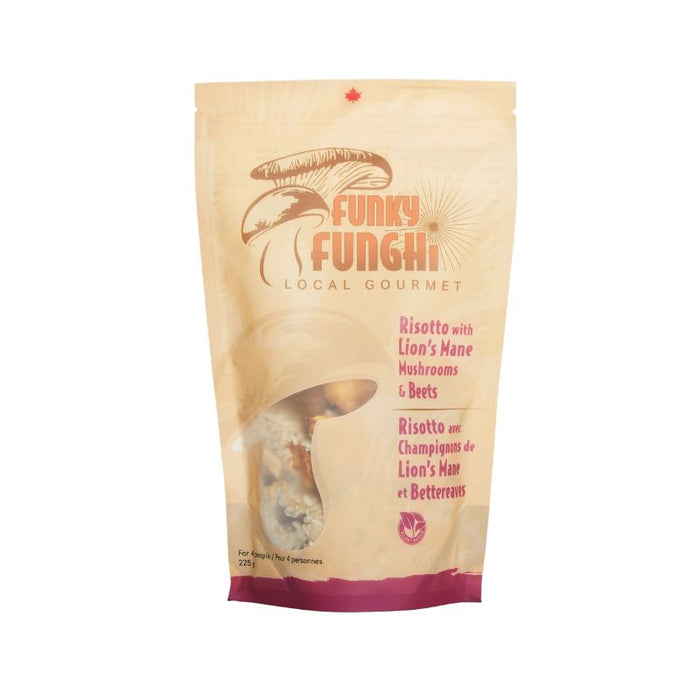 Funky Funghi Risotto Lions Mane Beet 225g