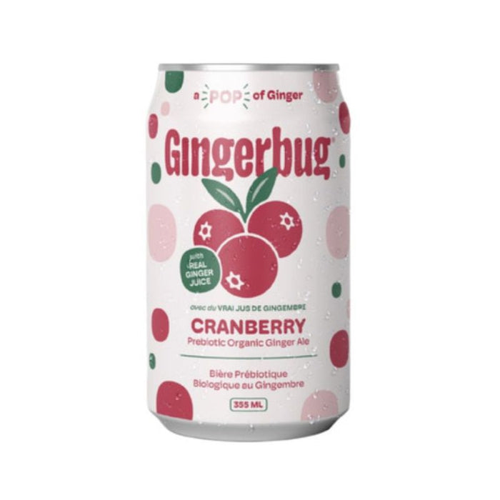 Gingerbug Ginger Beer Cranberry 355ml