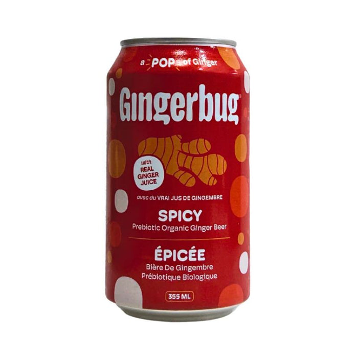 Gingerbug Ginger Beer Spicy 355ml