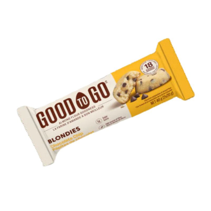 Good To Go Snack Bar Chocolate Chip Blondies 40G