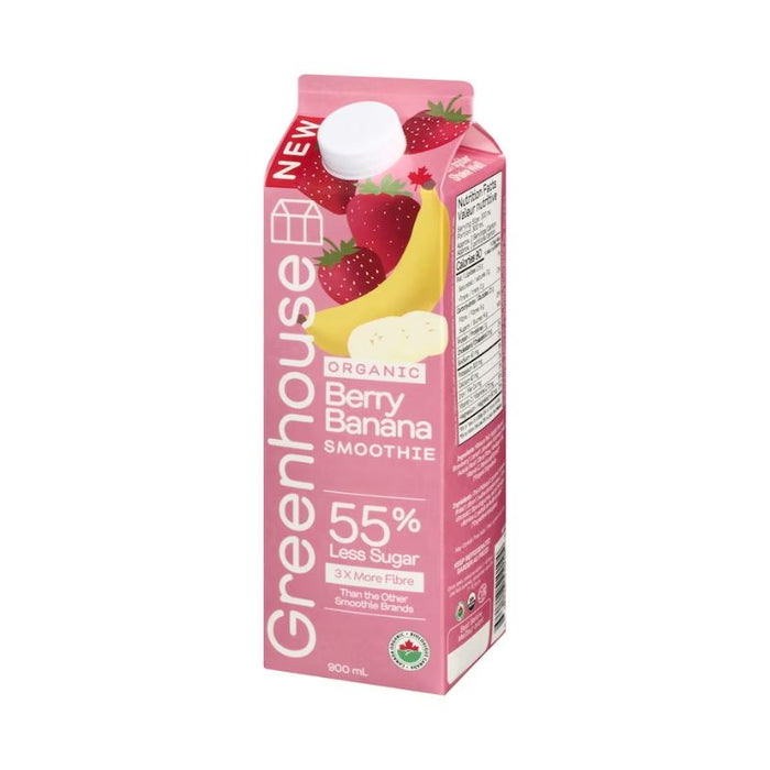 Greenhouse Smoothie Banana Berry 900ml