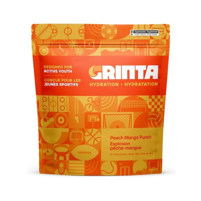 Grinta Hydration Drink Mix Peach Mango 145G 145 GRAMS