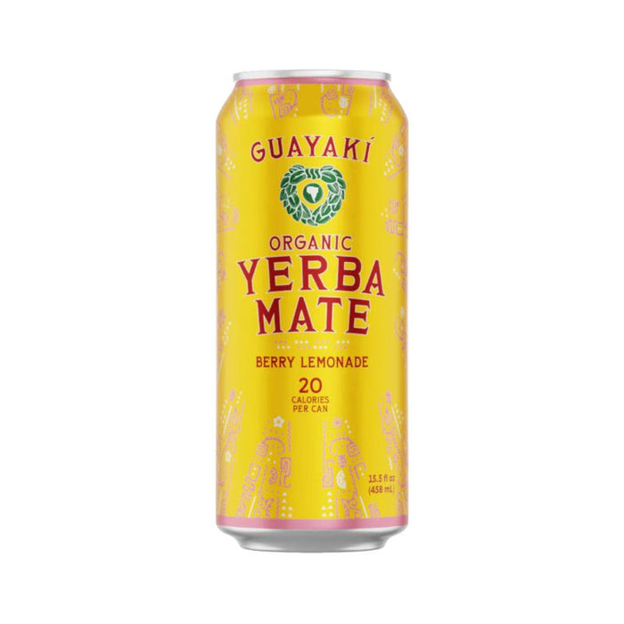 Guayaki Yerba Mate Low Sugar Berry Lemonade 458ml