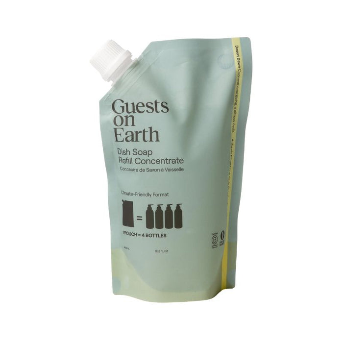 Guests On Earth Dish Soap Citrus Oasis Refill 625ml