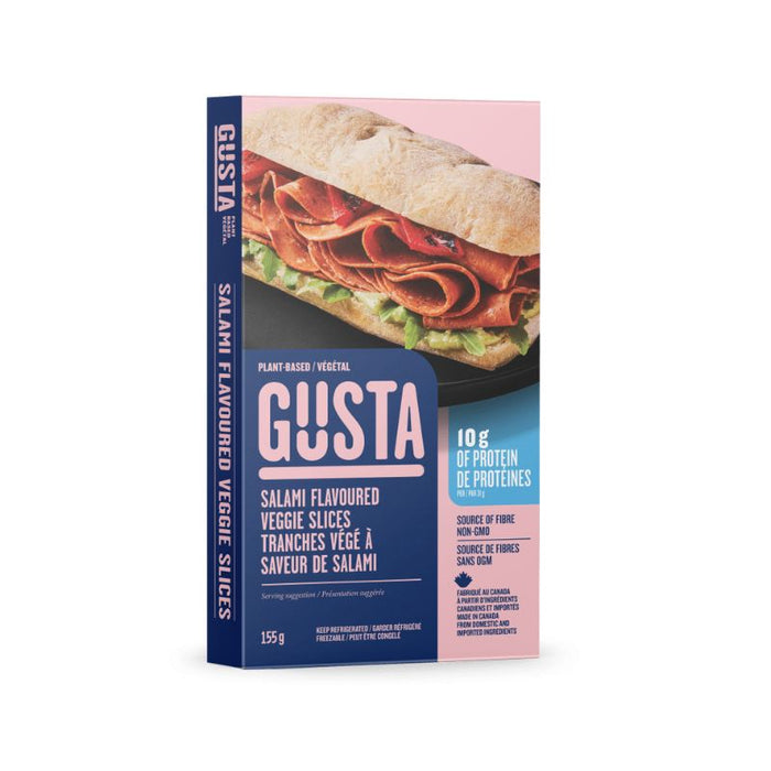 Gusta Veggie Slices Salami 155g
