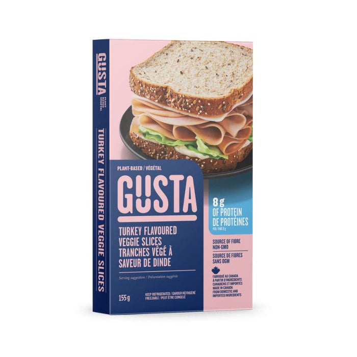 Gusta Veggie Slices Turkey 155g