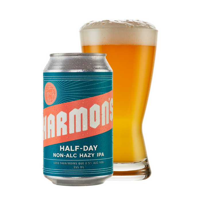 Harmon's Non-Alcoholic Hazy IPA Half Day 4pk (355ml)