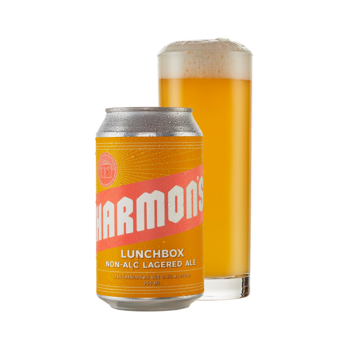 Harmon's Lunchbox Non-alc Lagered Ale - 4pk (355ml)
