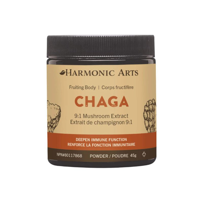 Harmonic Arts Organic Chaga Mushroom Powder 45g