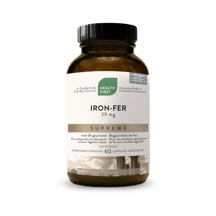 Health First Iron Supreme 60 vcaps