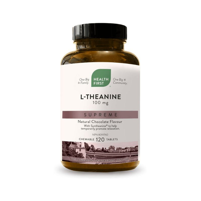 Health First L-Theanine Supreme 120 Chewable Tablets