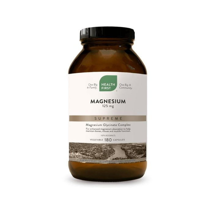 Health First Magnesium Bisglycinate Supreme 180vcaps
