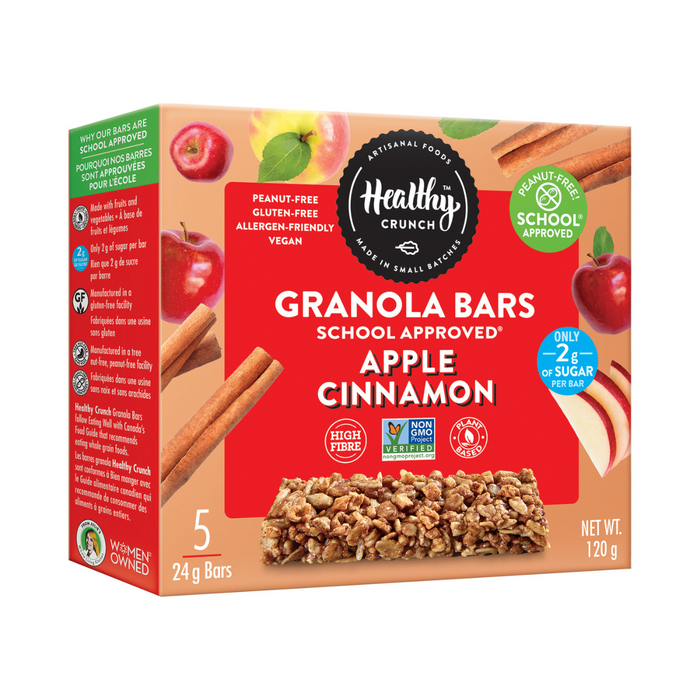 Healthy Crunch - Apple Cinnamon Granola Bars 5x24g