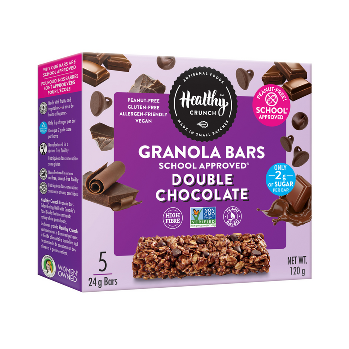 Healthy Crunch - Double Chocolate Granola Bars 5x24g